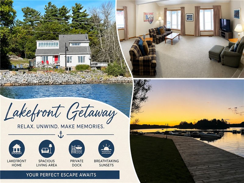 Large Waterfront Cottage on Georgian Bay - Less than 2 Hours North of GTA (Victoria Family Cottage)
