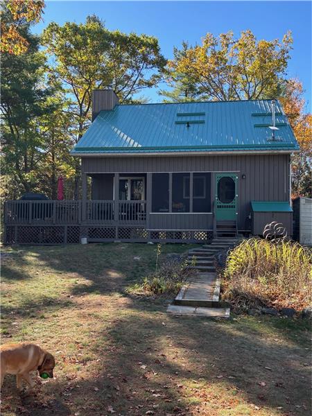 Waterfront Cottage with 10 Acres on Beautiful Lake