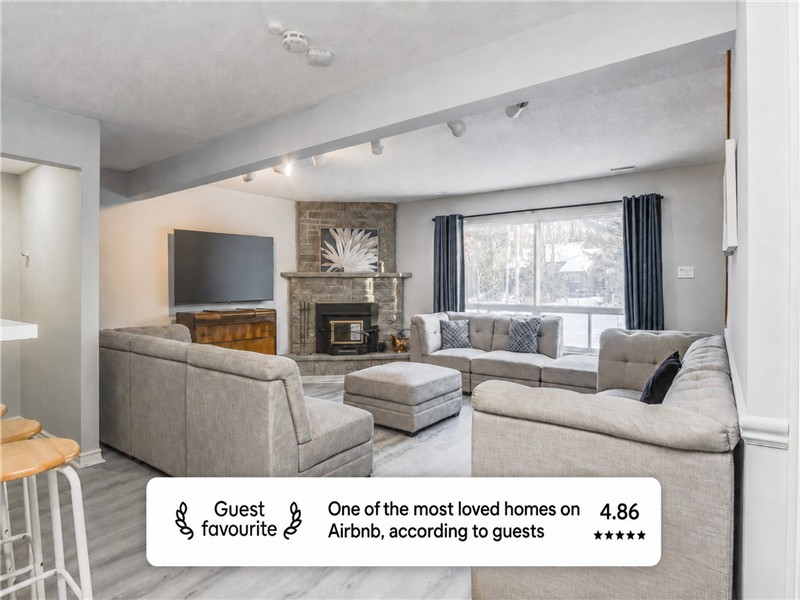 À 3 minutes à pied de la plage Cove| Charmant chalet de 3 chambres à Georgian Bay| Pour 6 personne!