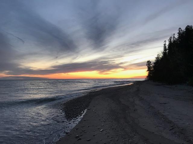 Gray Havens, a Lake Huron waterfront cottage, between Bayfield and Goderich, fabulous sunset views