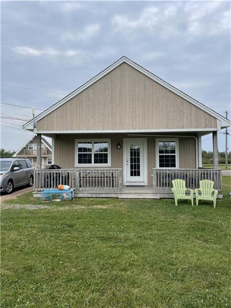Beau chalet avec accès à la superbe plage de l'Aboiteau