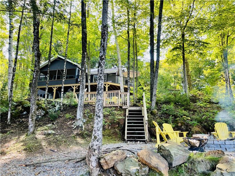 Cedars & Ferns Lakefront Nature Retreat: Relax-Play-Explore: 4-acres/Private Waterfront