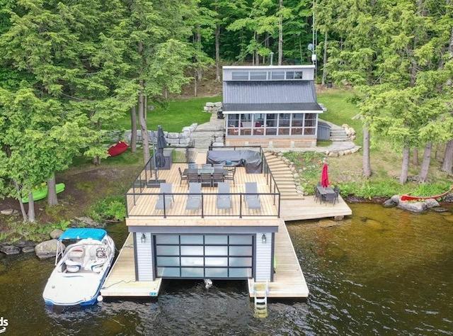 The Island Lake House, Lake Muskoka