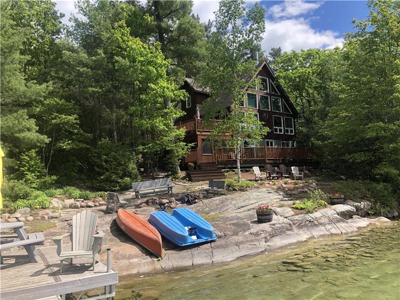 Chalet Casa Manana situé sur le prestigieux Sandy Lake