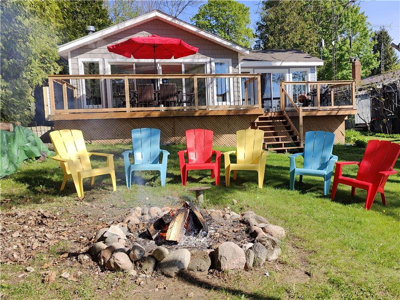 Le Happé Haven: Chalet de 3 chambres, 4 saisons sur le lac Rice