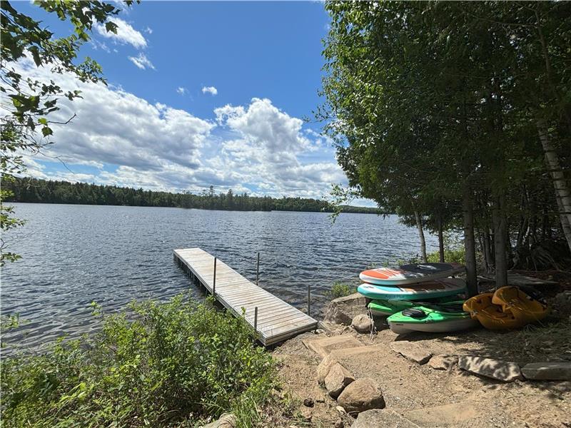Lake House panoramic view of Lac Lesage Perfect Sunsets SPA Arcade Ping Pong Foosball Basketball