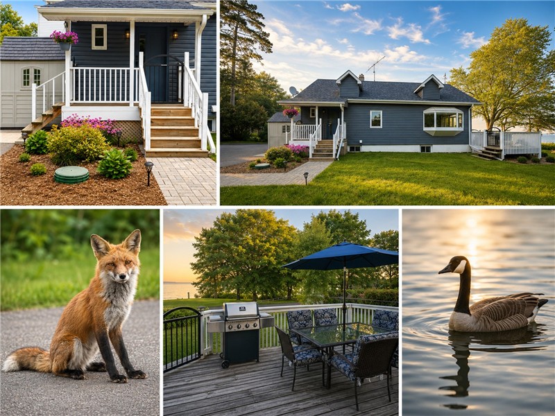 Spacious Lakeside Retreat within GTA Conservation Area
