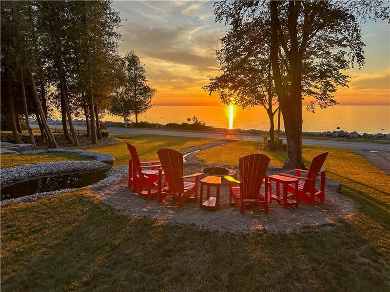Waterfront Lake Huron Sunsets