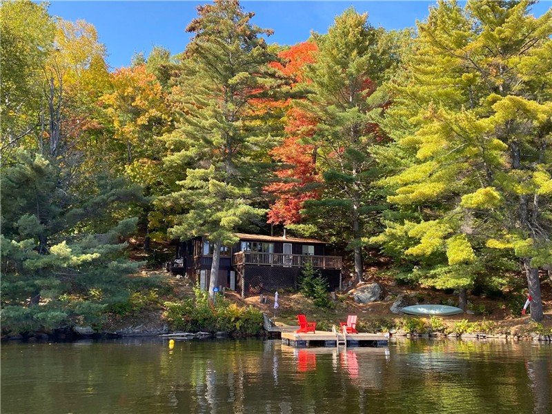 Island View Family Cottage. Outside of Dorset on Raven Lake. Boat access only. Great for families!