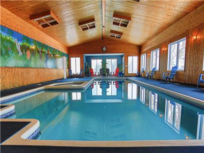 SAFE FAMILY COTTAGE. CHLORINATED POOL WATER KILLS ALL VIRUSES