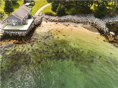 Beachfront Cottage on Beautiful St Margarets Bay BeachNS