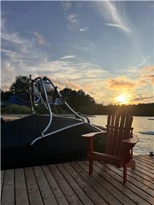 Sandy Beach & Beautiful Sunsets- Haliburton Lake