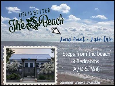 Barefeet Retreat ~ 3 bedrooms with A/C, Wifi & 5 minute walk to Beach! June & September weeks open