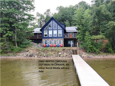 Its a Shore Thing! Two cottages on beautiful sandy Papineau lake!