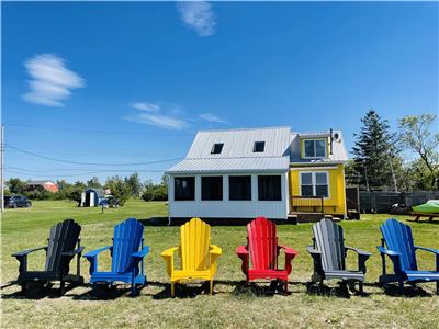 Prime Beachfront Cottage+Solar Bunkie:Warm Ocean Swims, Sandbars, Sunsets & Bonus2bathrooms/AC/DW/WD