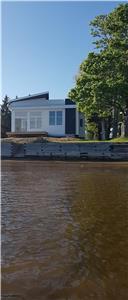 Waterfront Brand New Property with amazing views of sunrise/sunset/moon shining on the water