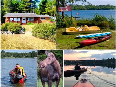 Lakeside Pines Hideaway - a small peaceful lake with a sandy shallow entry, on a private level lot.