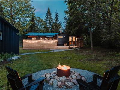 Bluestone Cottage- Tiny, Ontario - All Season - 2 Bed 1 Bath - Featured on Apartment Therapy