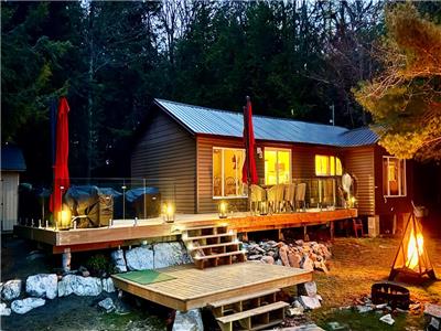 Family memories begin in this quiet serene bay on Healey Lake