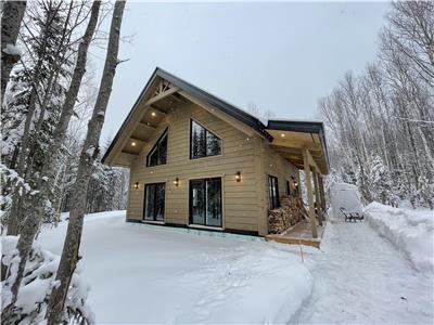 The Birchs' Lair : New cottage with spa and wood stove 10 min. from Massif de Charlevoix