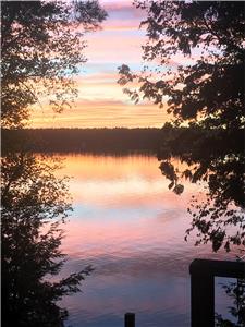 Cottage for sale on beautiful Four Mile Lake, Kawartha Lakes - 3 bedrooms + bunkie, clean lake