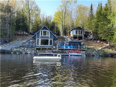 Two Private Lakefront Cottages for the Price of One on BAPTISTE LAKE