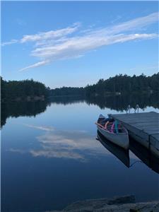 Lakefront Cottage for Rent on Riley Lake in Muskoka (August, September, and October from $275/night)