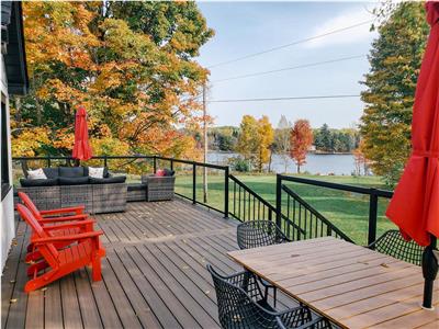 Silver Maple Farmhouse | 4+ Private Acres, 400ft of Lakefront | Hot Tub & Sauna