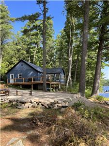 Lakehouse Pines - lakefront, dock, fishing, shallow entry for swimming