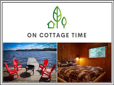 On Cottage Time - 4-season, 4-bedroom, 2-bunkie, 2-bathroom, pet-friendly cottage on Kamaniskeg Lake