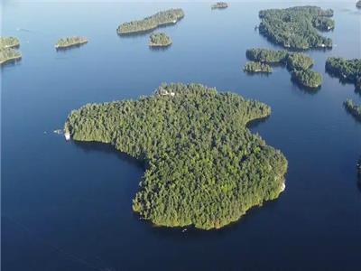 Family cottage on a Private island