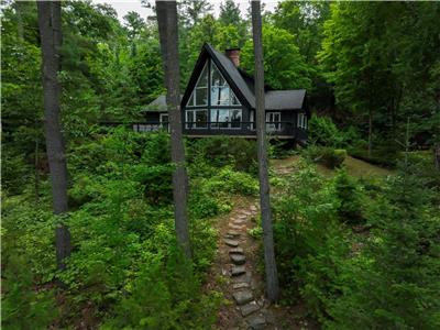 Modern Scandinavian-Influenced Waterfront Cottage in North Frontenac