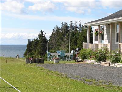 Star Rock Cottage, peaceful coastal cottage on PEI south shore set in the paddocks of our small farm