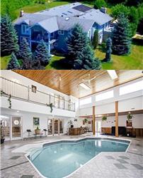 Hilltop Retreat  2 Acre Estate With Indoor Pool & Hot Tub